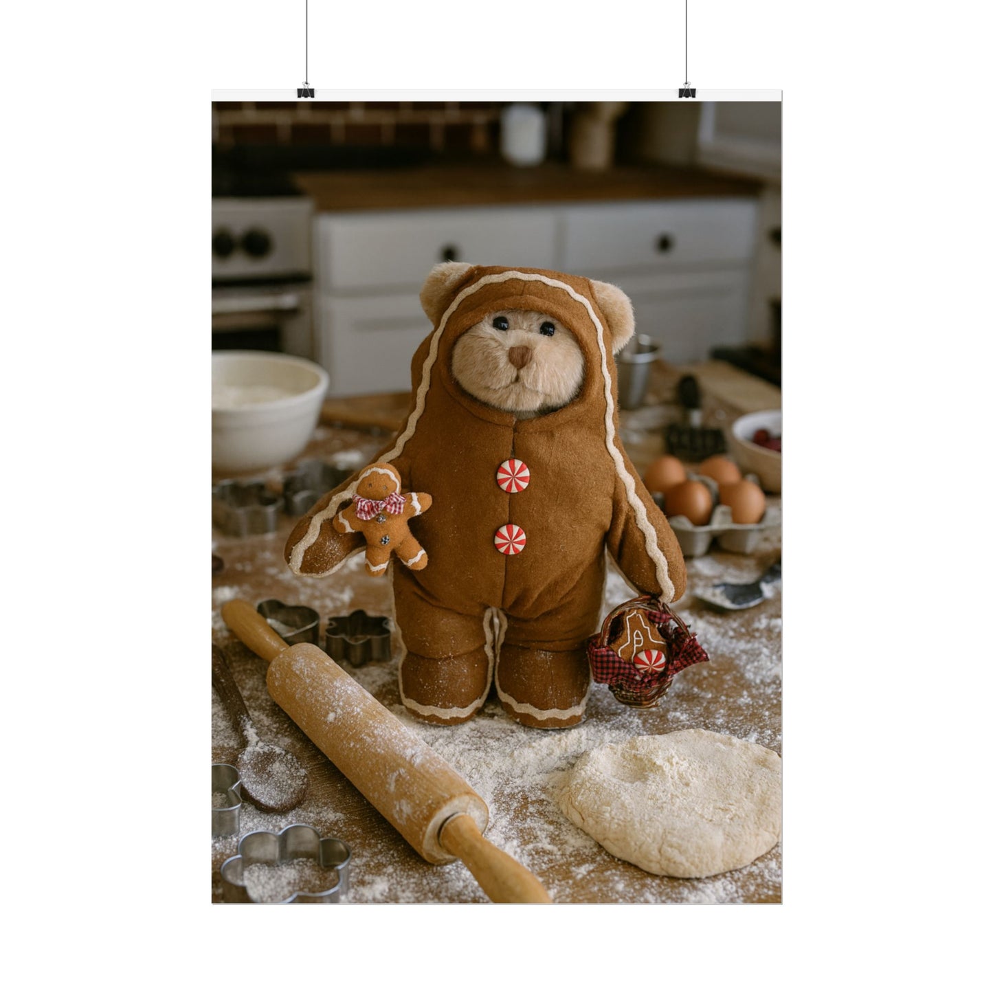 Teddy on Tour Ginger Decor Rolled Posters