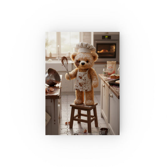 Teddy on Tour stationery Hard Backed Journal