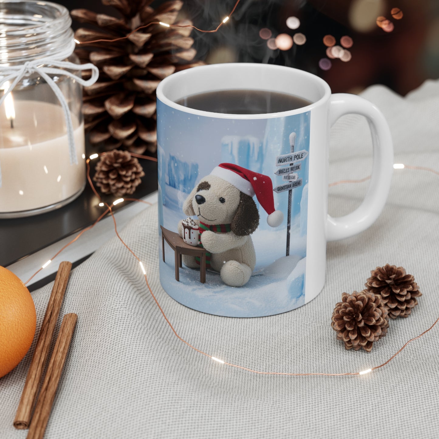 Teddy On Tour Christmas 2025 Ceramic Mug 13