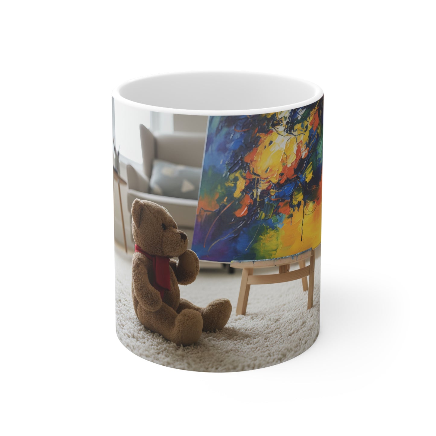 Teddy On Tour – Offis at the Tate Modern Ceramic Coffee Cup