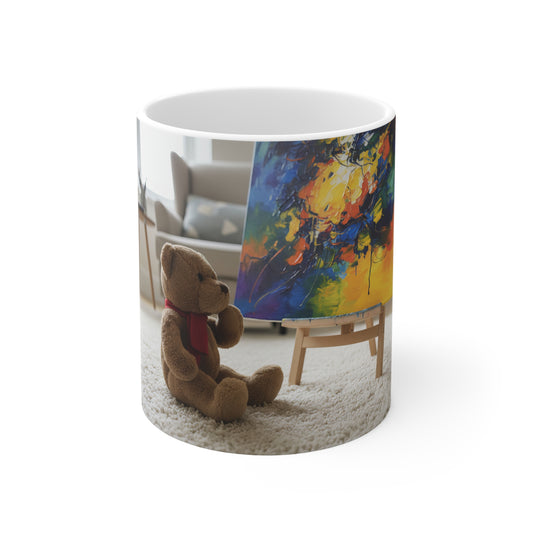 Teddy On Tour – Offis at the Tate Modern Ceramic Coffee Cup