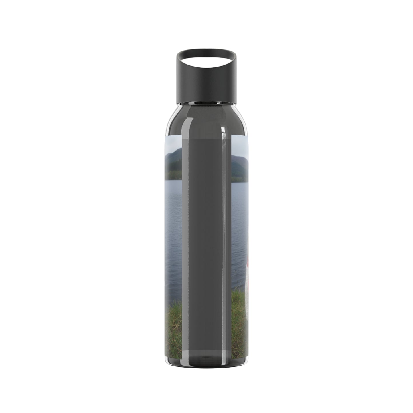 Teddy on Tour Andrew in Scotland Sky Water Bottle