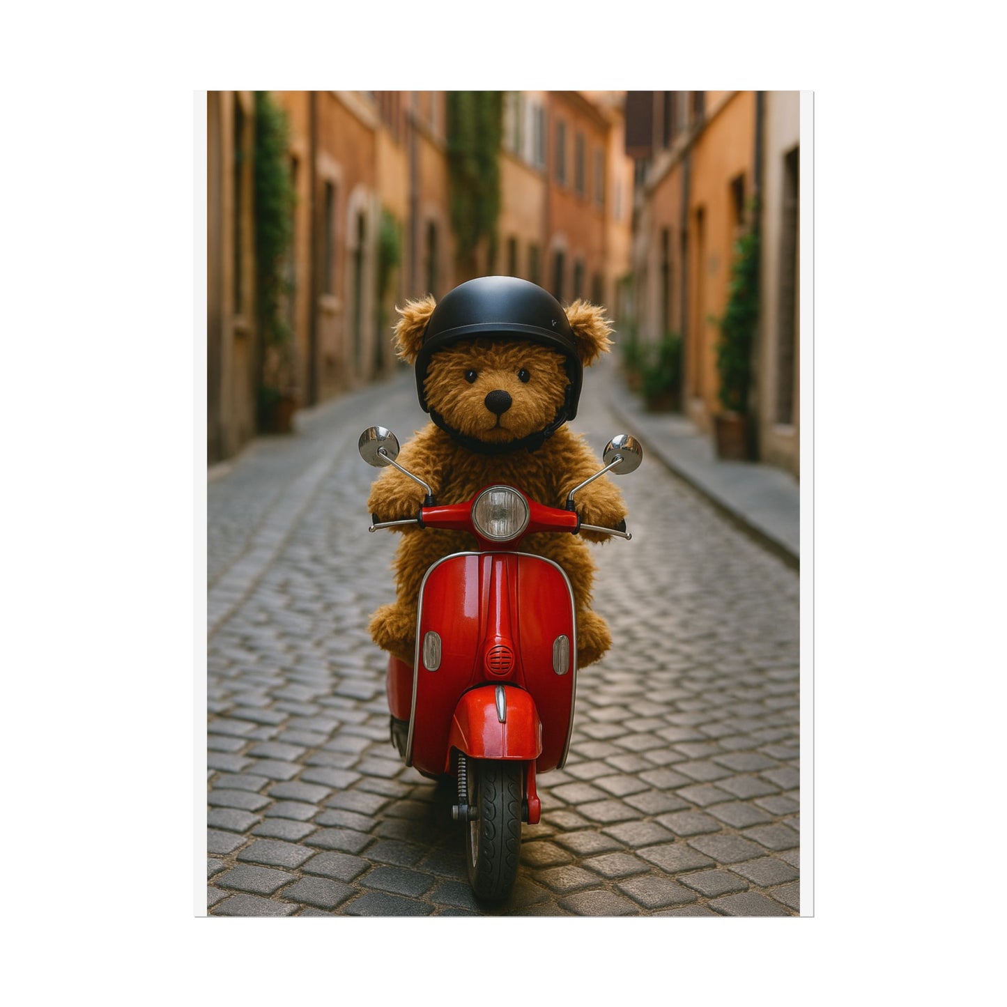 Teddy on Tour Gianni in Italy Rolled Posters