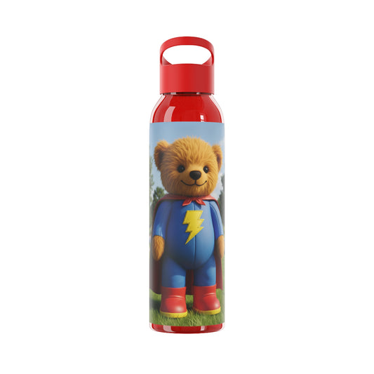 Teddy on Tour  Sky Water Bottle ( look for a matching lunchbox )