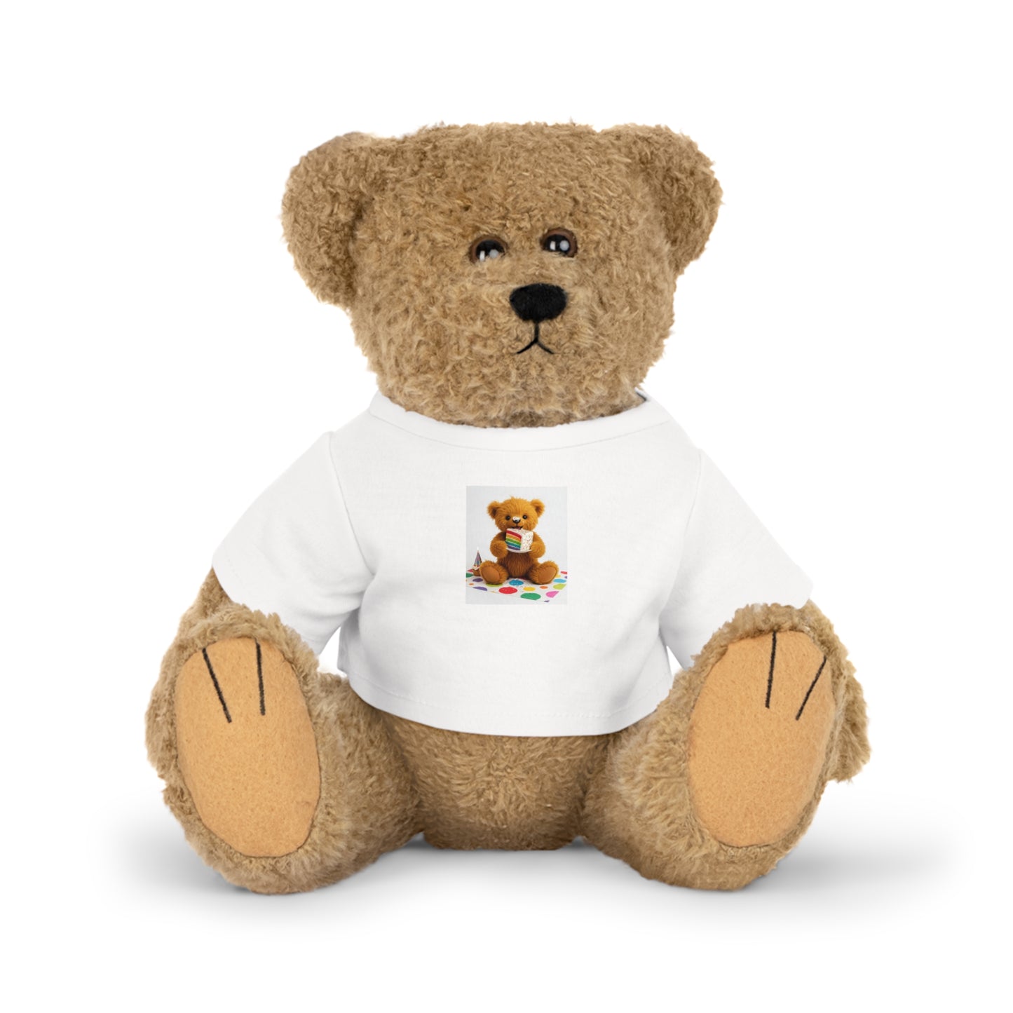 Teddy On Tour Plush Toy with T-Shirt