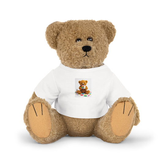 Teddy On Tour Plush Toy with T-Shirt