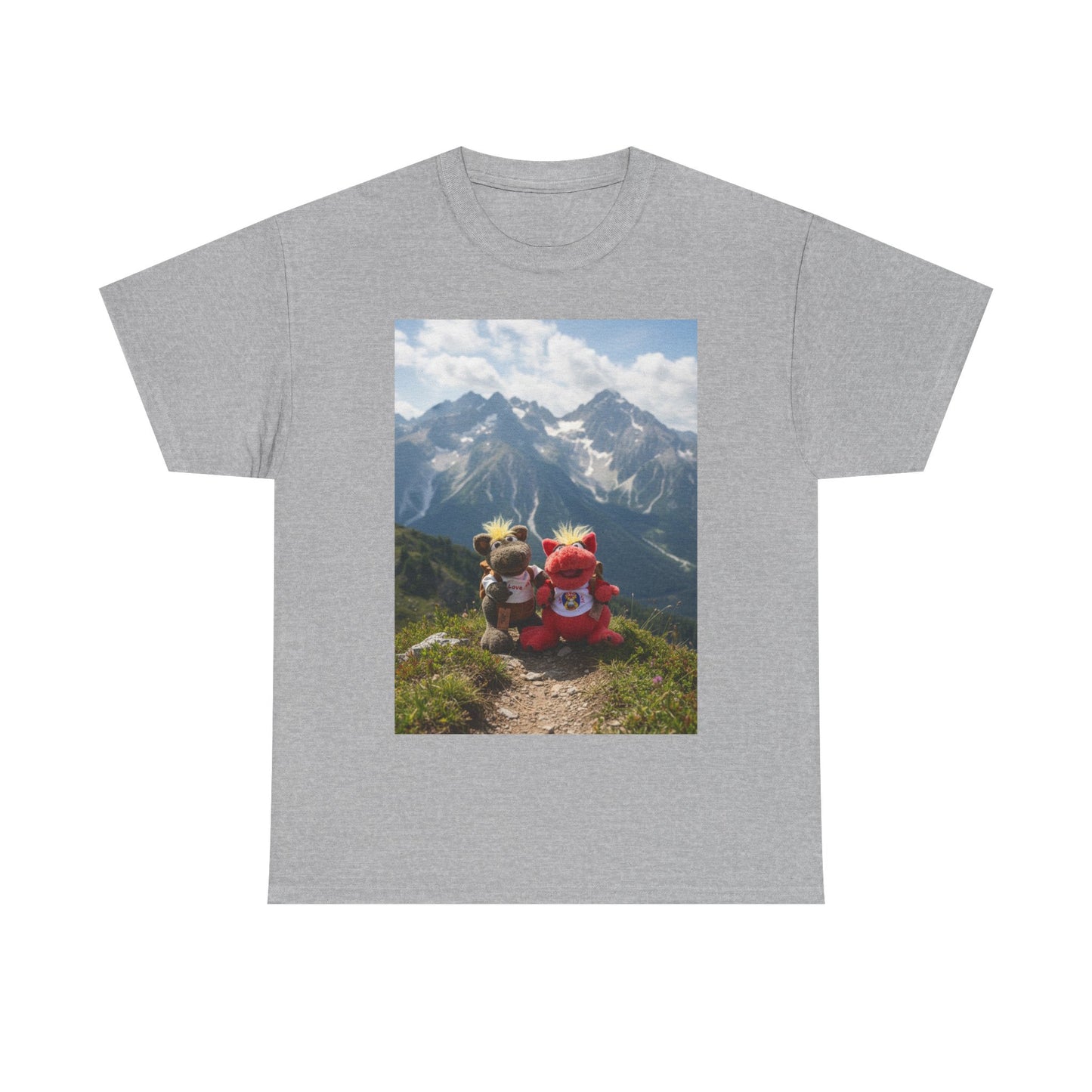 Teddy On Tour – Octey and Elsie 2 in Seefeld-in-Tirol Austria  Unisex Adult Heavy Cotton Tee