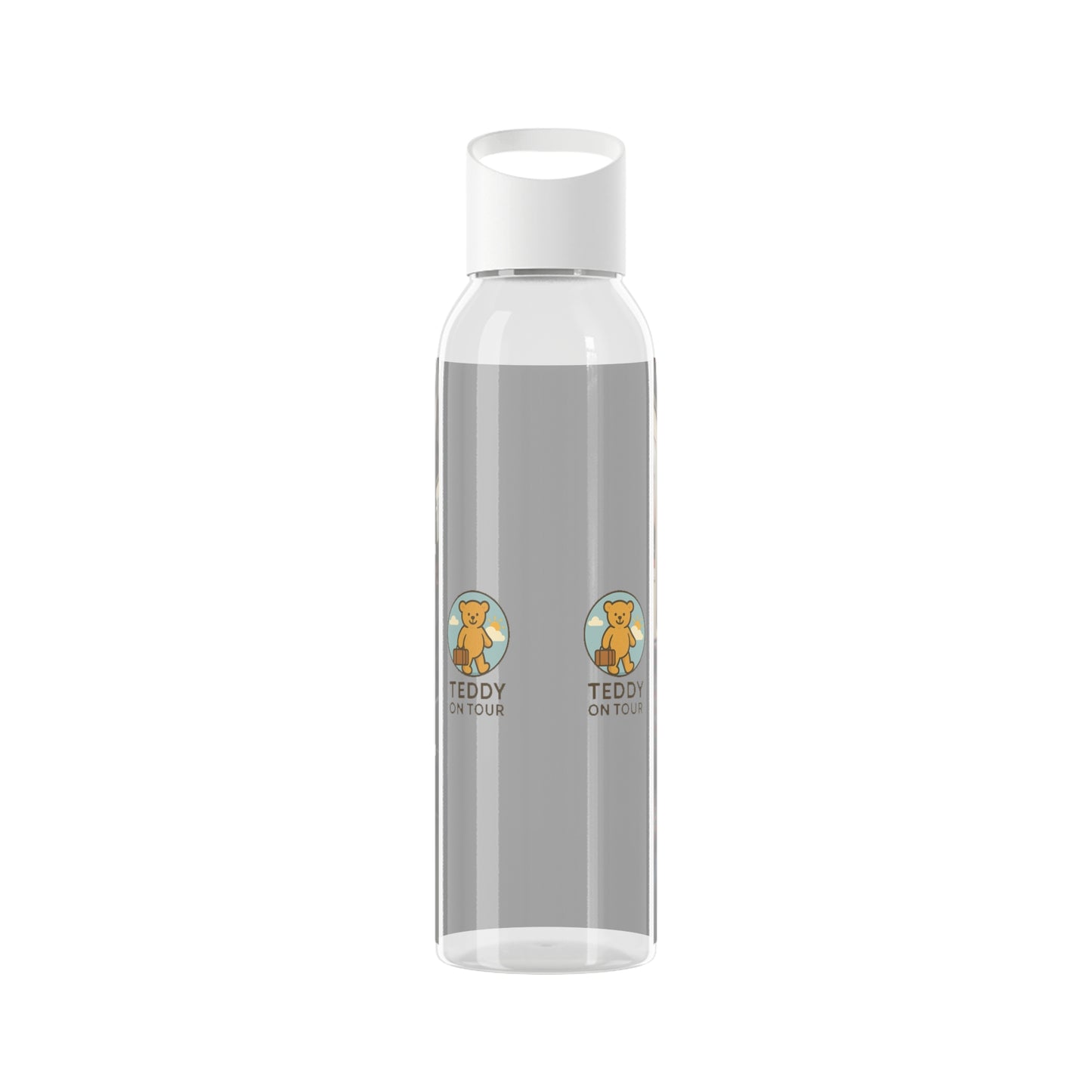 Teddy on Tour Ralphie in London Sky Water Bottle
