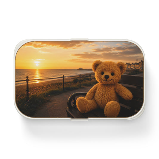 Teddy on Tour Teddy sunset Bento lunchbox ( find a matching water bottle )