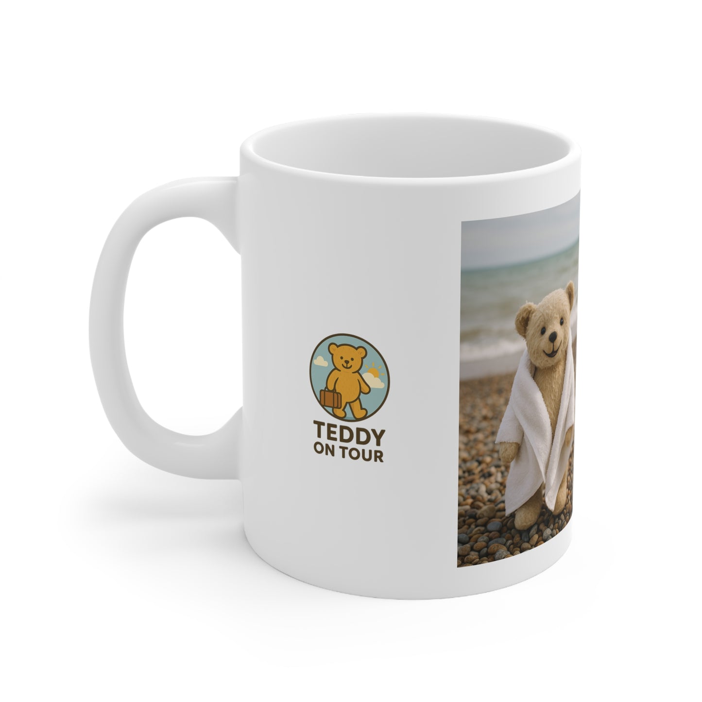 Teddy On Tour – Bexhill Sailing Club Ceramic Coffee Cup