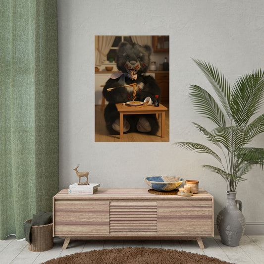 Teddy on Tour Adventurer visits Japan Rolled Posters
