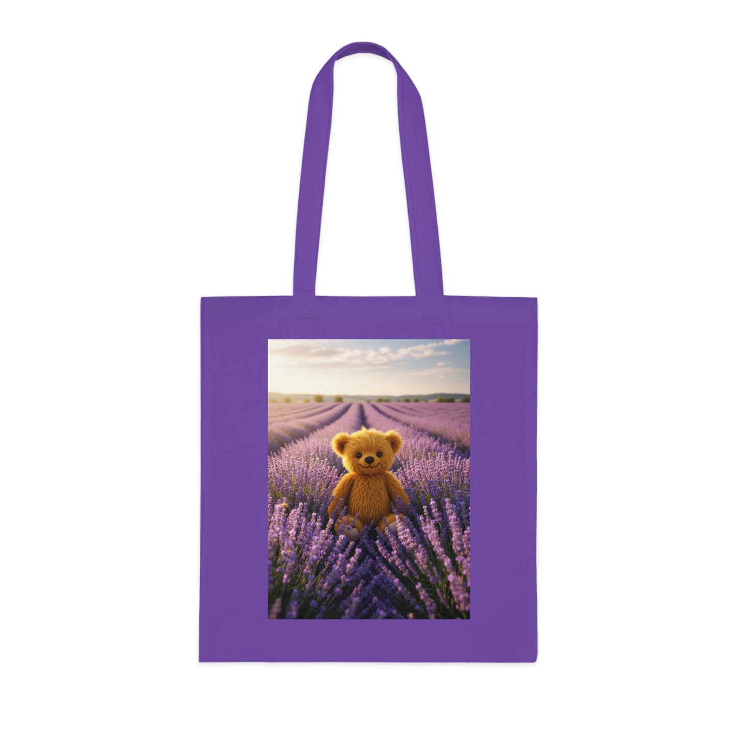 Teddy On Tour Cotton Tote Bag Picks