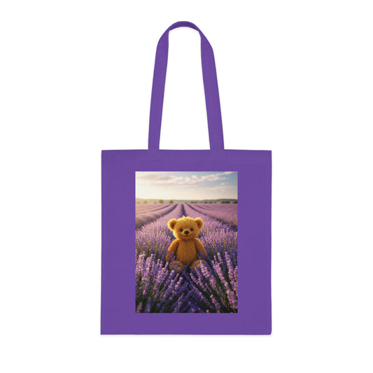 Teddy On Tour Cotton Tote Bag Picks
