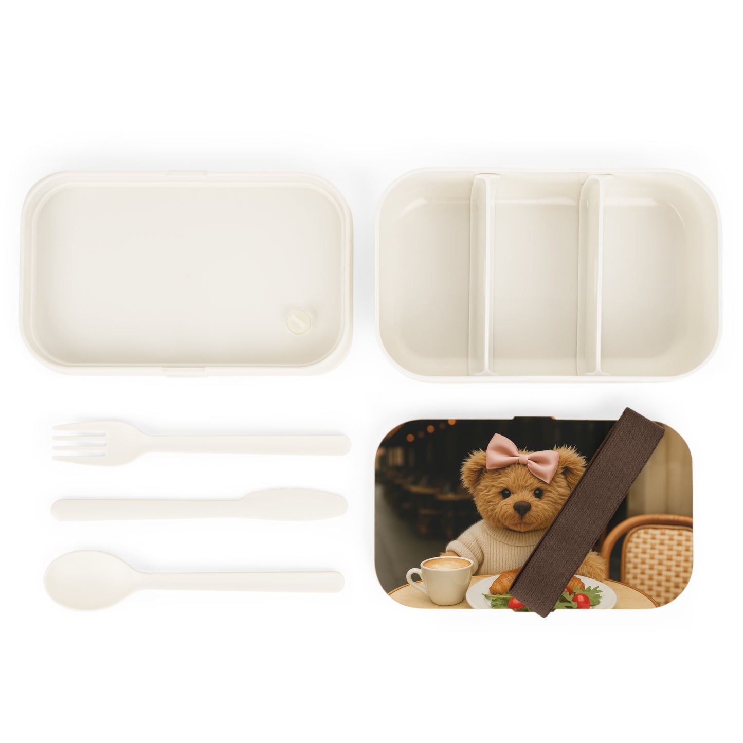 Teddy on Tour Luna in Paris Bento Lunch Box