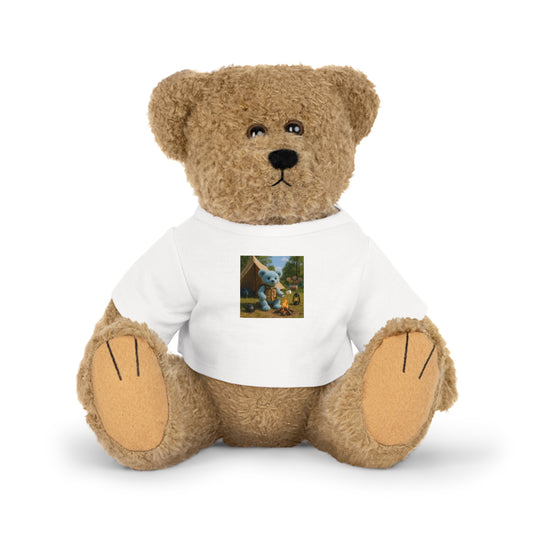 Teddy On Tour – Indigo goes camping Plush Toy with T-Shirt
