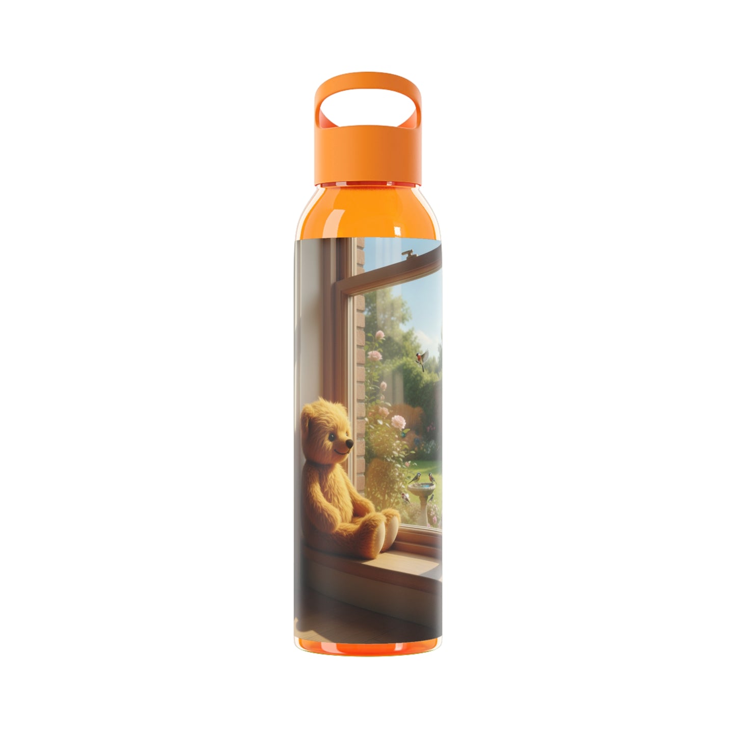 Teddy on Tour  Sky Water Bottle ( look for a matching lunchbox )