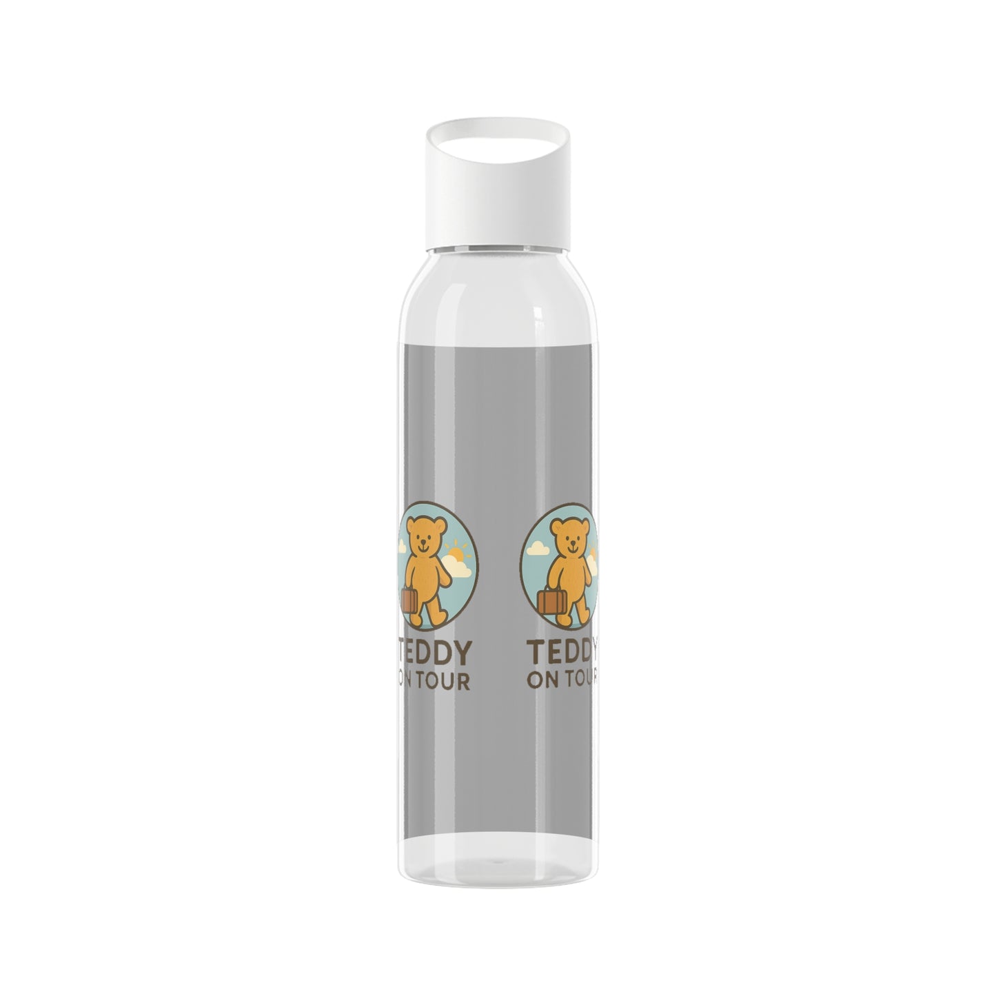 Teddy on Tour Gianni in Italy Sky Water Bottle