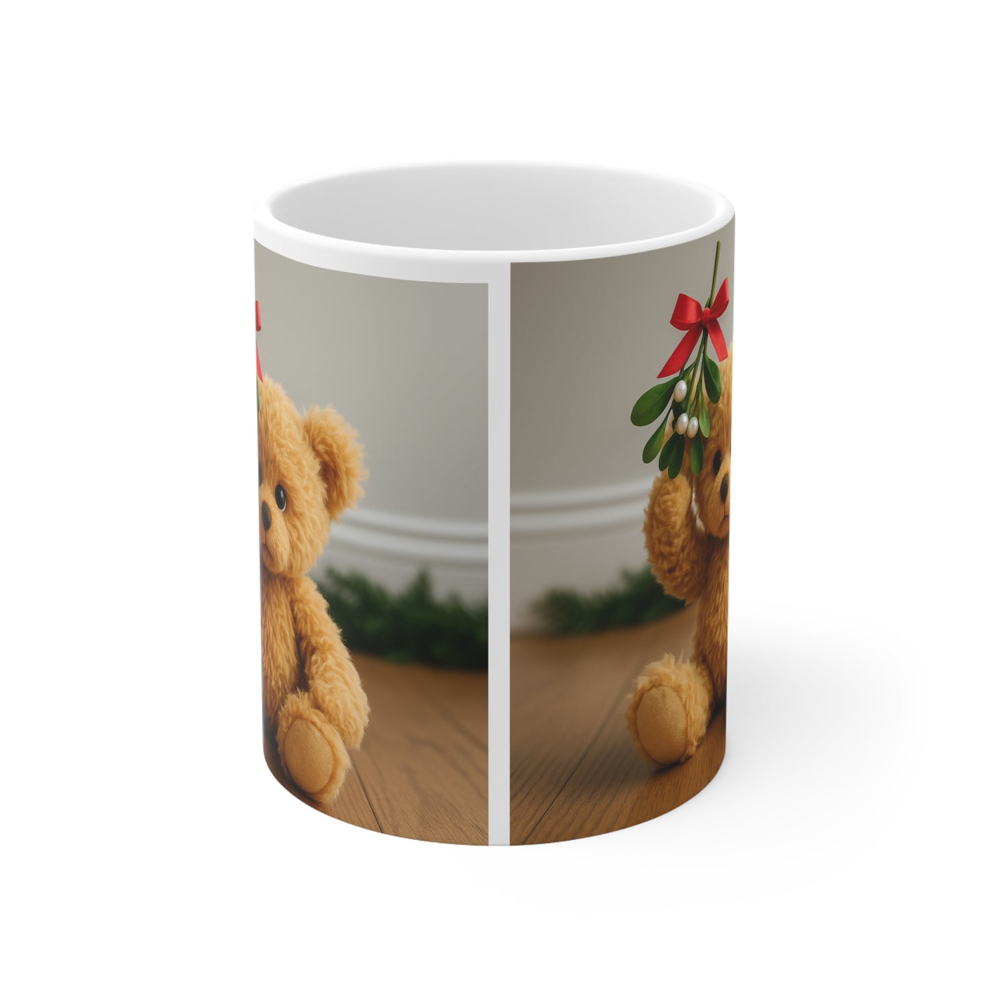 Teddy On Tour Christmas 2025 Ceramic Mug 2