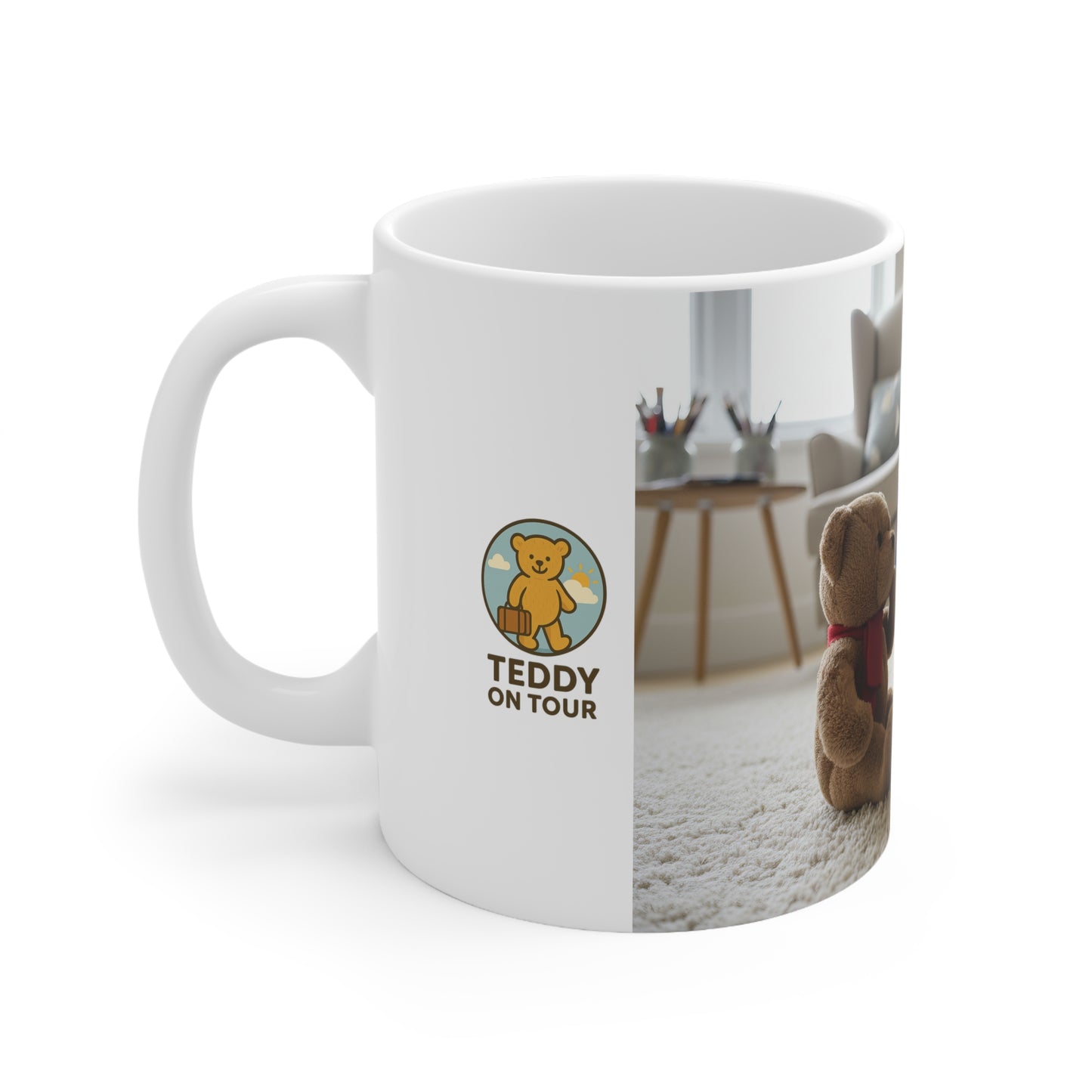 Teddy On Tour – Offis at the Tate Modern Ceramic Coffee Cup