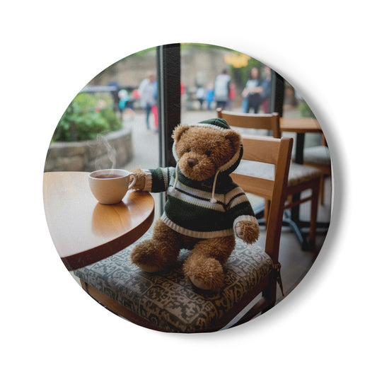 Teddy on Tour Harry at the Zoo Ceramic Coaster