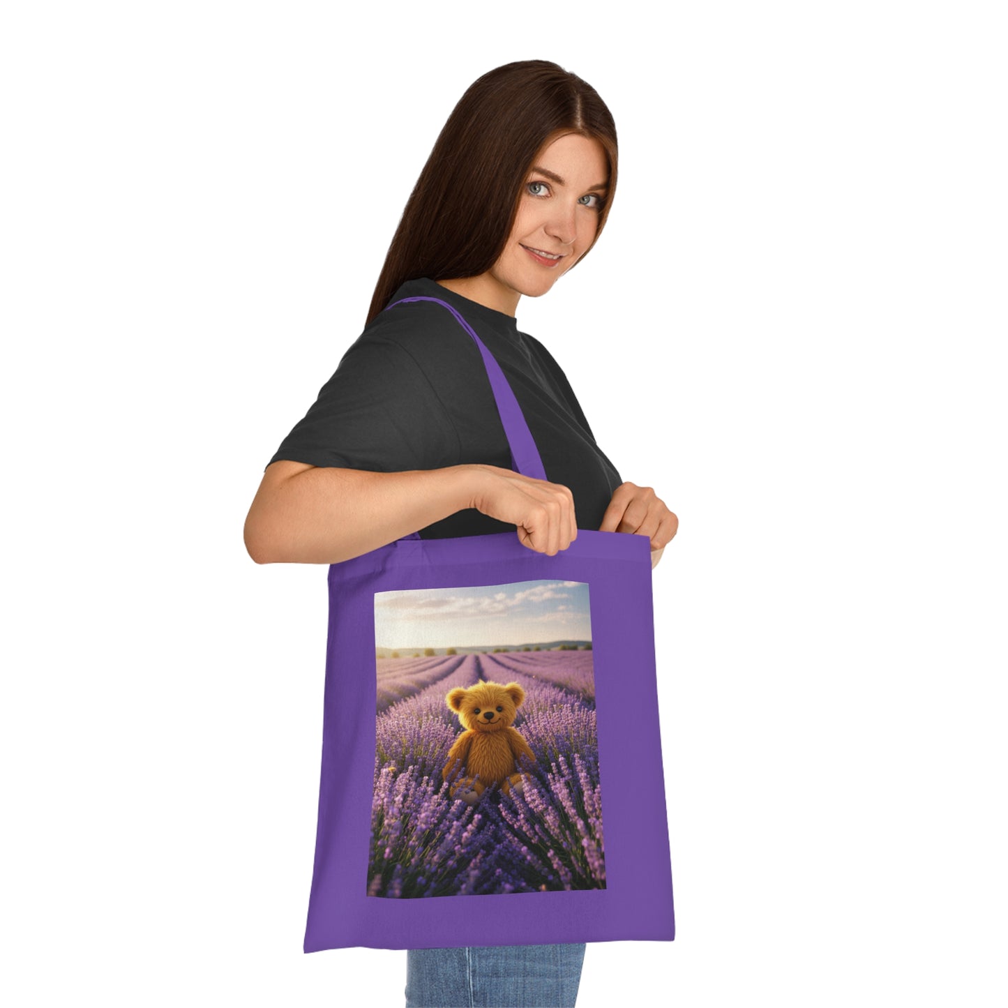 Teddy On Tour Cotton Tote Bag Picks