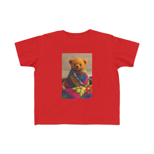 Teddy on Tour Clothing Toddler's Fine Jersey Tee