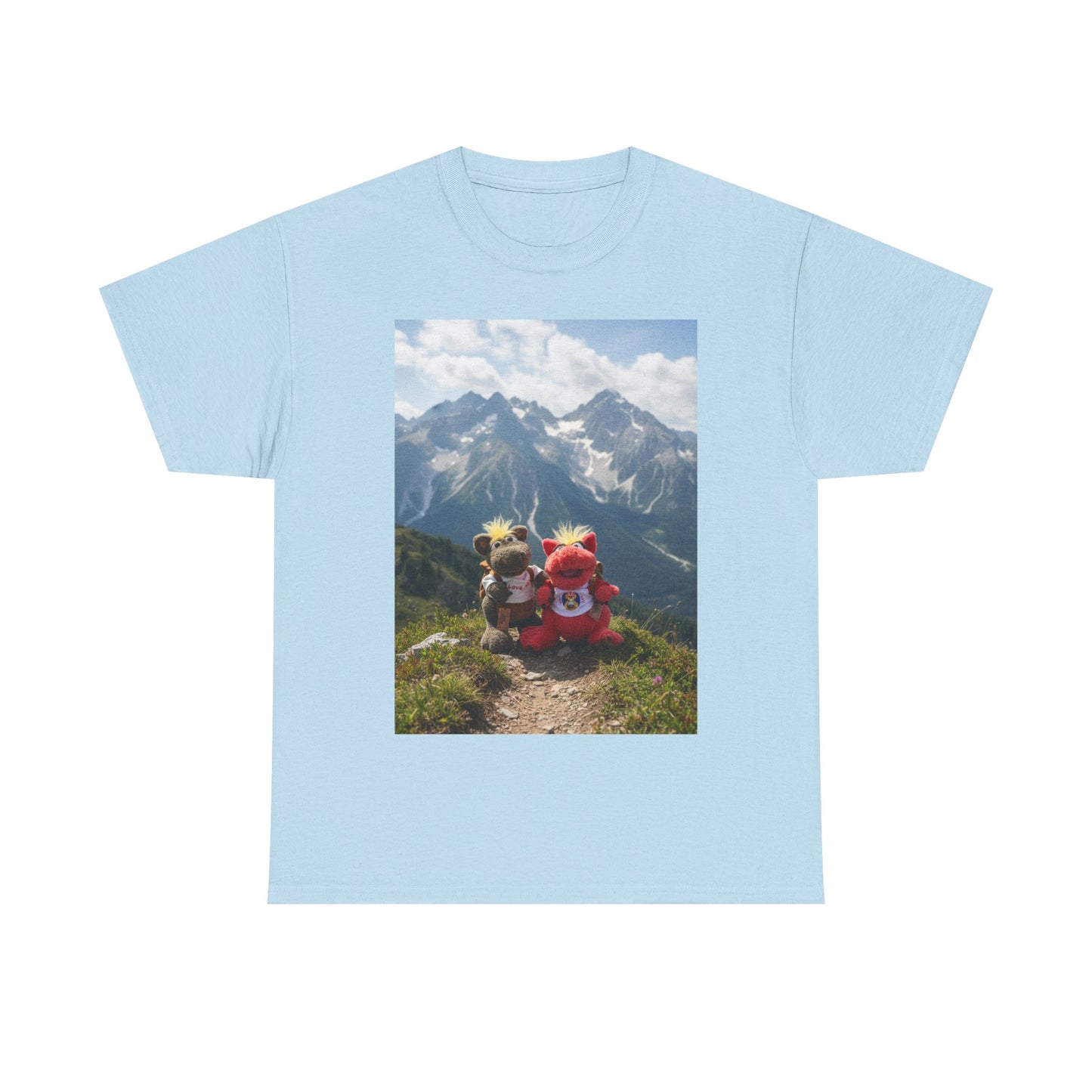 Teddy On Tour – Octey and Elsie 2 in Seefeld-in-Tirol Austria  Unisex Adult Heavy Cotton Tee