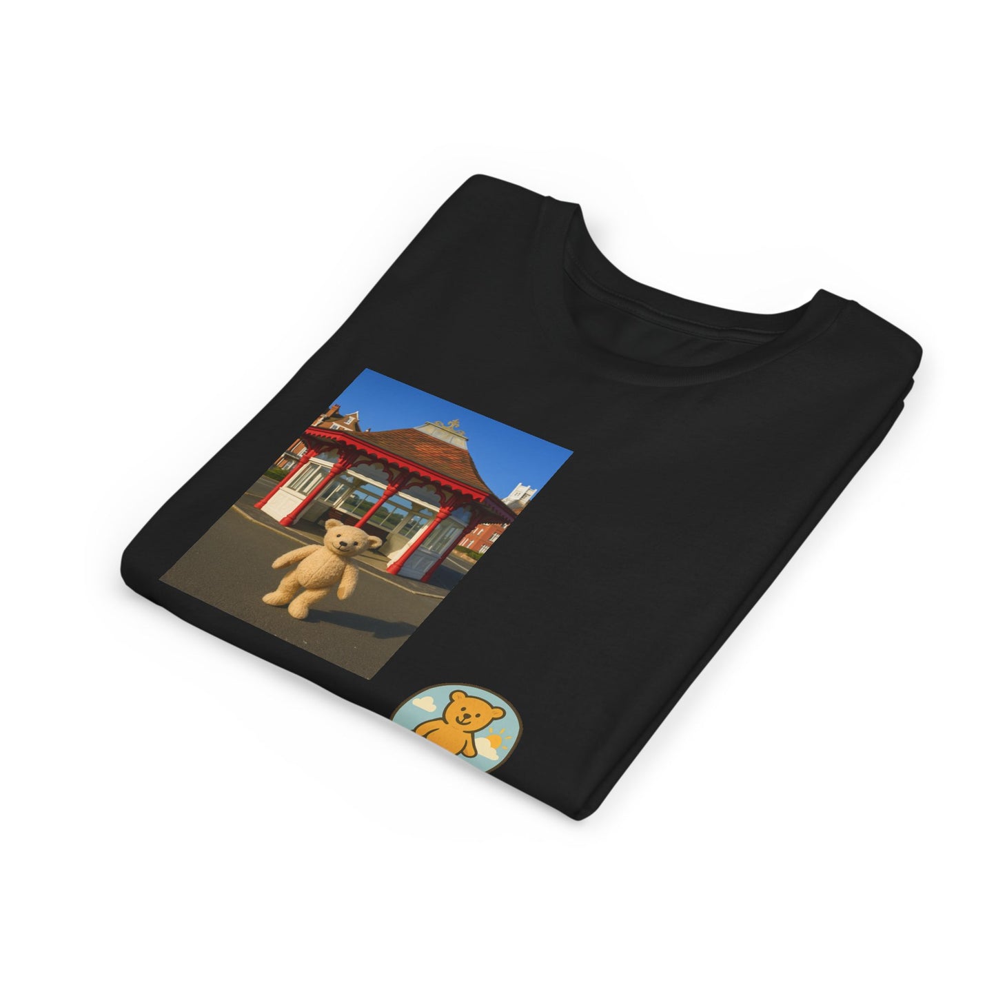 Teddy On Tour – Bexhill Shelter Youth Short Sleeve Tee