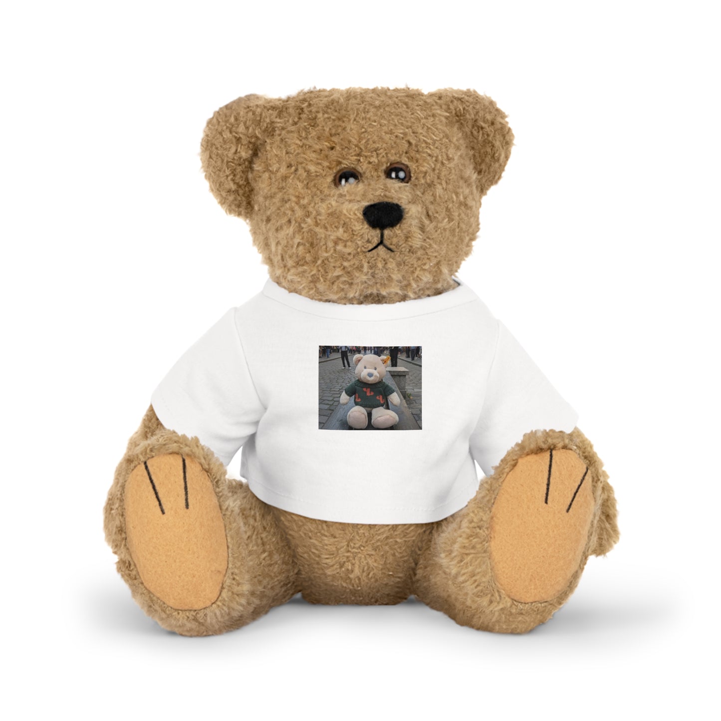 Teddy On Tour – Gilbert in Paris Plush Toy with T-Shirt