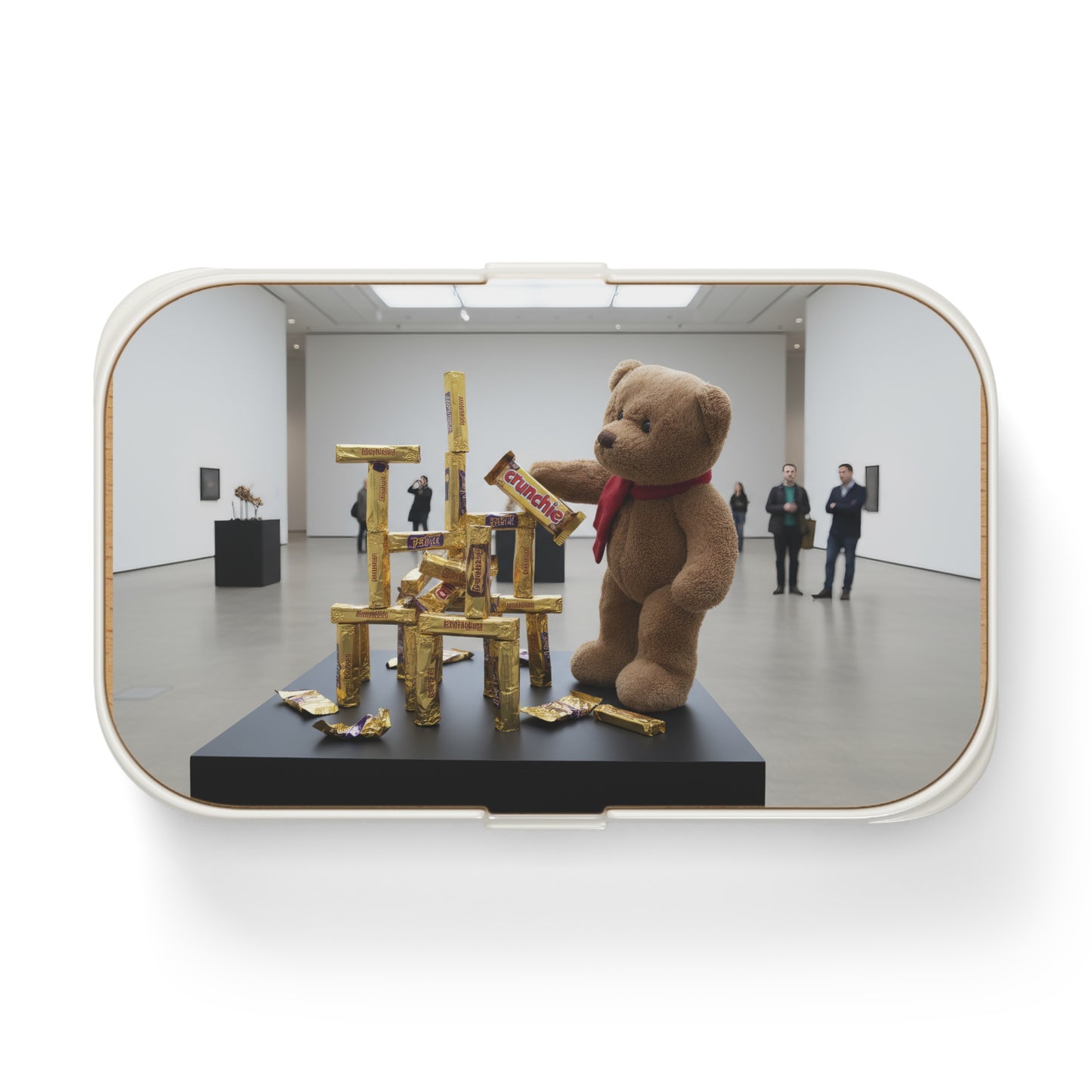 Teddy on Tour Offis at the Tate Modern Bento Lunch Box