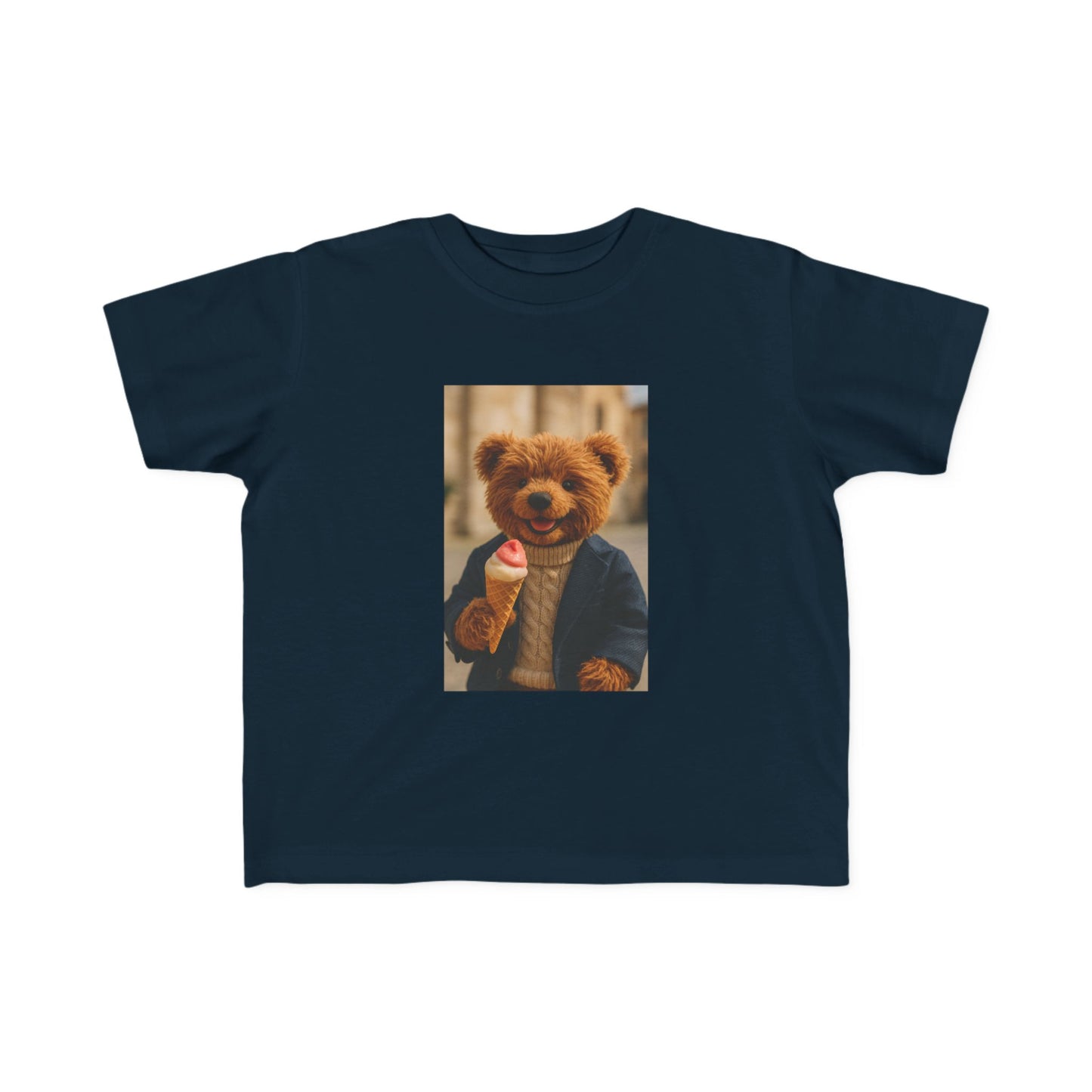 Teddy on Tour Gianni in Italy Toddler's Fine Jersey Tee