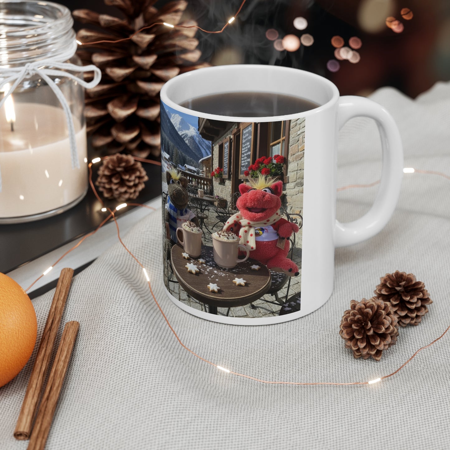 Teddy On Tour Christmas 2025 Ceramic Mug 9