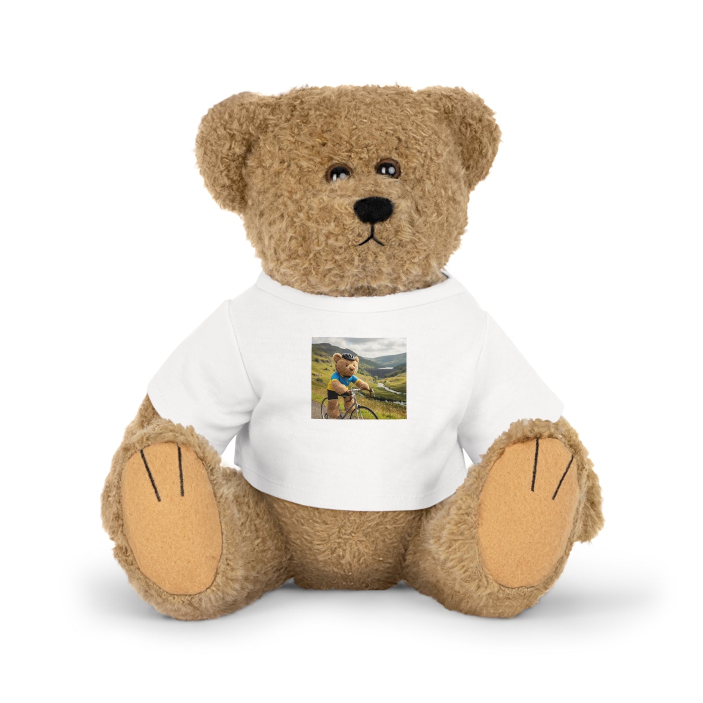 Teddy On Tour – Bartholomew in Elan Valley Plush Toy with T-Shirt