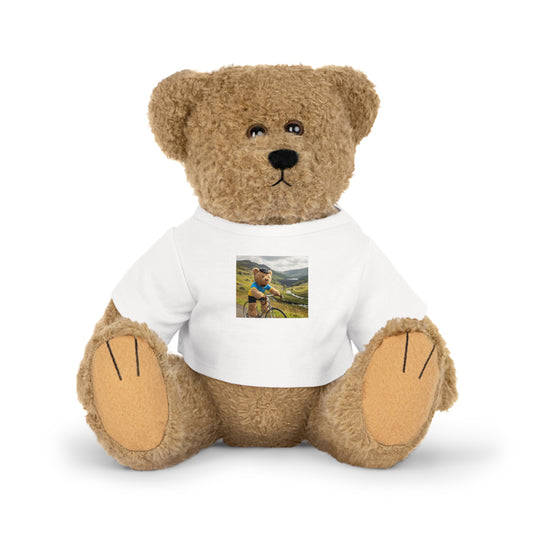 Teddy On Tour – Bartholomew in Elan Valley Plush Toy with T-Shirt