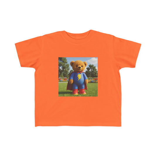 Teddy on Tour Clothing Toddler's Fine Jersey Tee