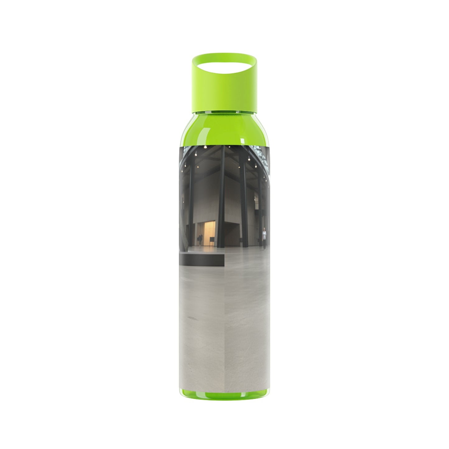 Teddy on Tour Offis at the Tate Modern Sky Water Bottle