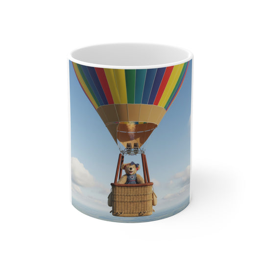 Teddy On Tour – Daisy in Albuquerque Ceramic Coffee Cup