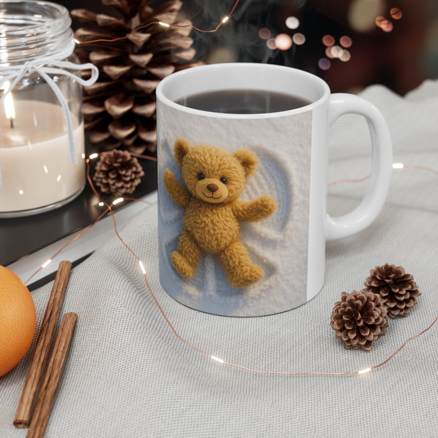 Teddy On Tour Christmas 2025 Ceramic Mug