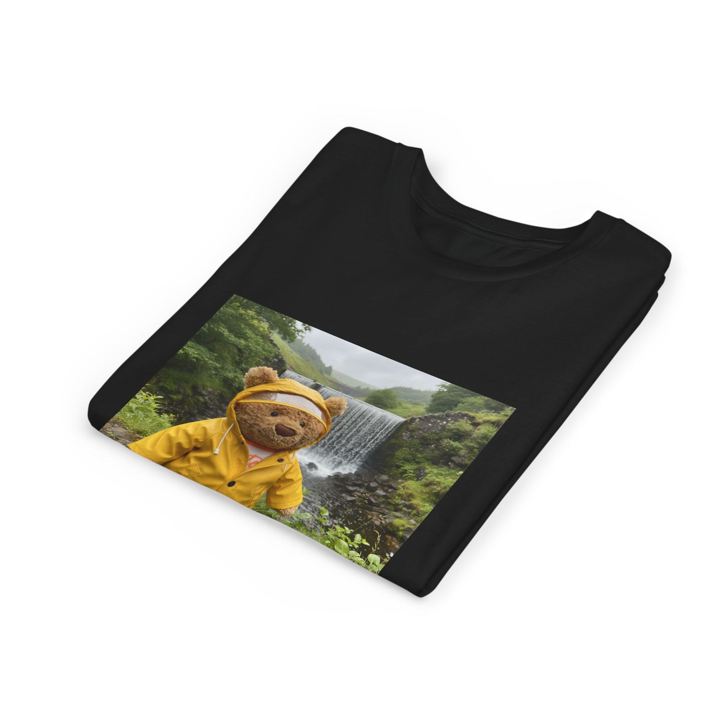 Teddy On Tour – Bartholomew in Elan Valley Youth Short Sleeve Tee